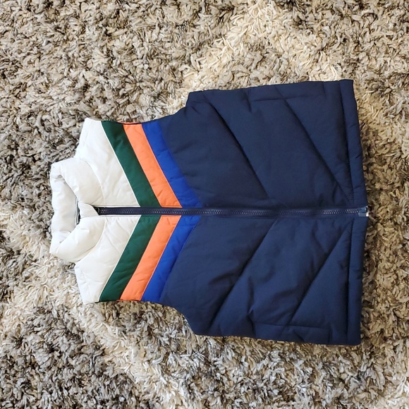 Janie Jack 3-4 Years Chevron Puffer Vest - Picture 2 of 5